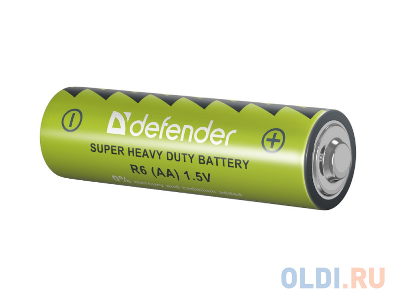 

Батарейки Defender (AA) R6-4B 4 шт 56112