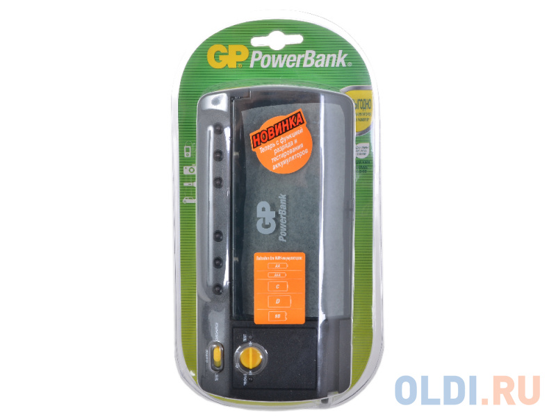 

Зарядное устр. GP PowerBank, 6-15 часов (Универсальное) (GP PB320GS-CR1)