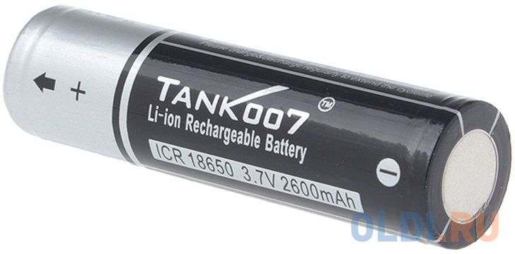 

Аккумулятор 2600 mAh Tank007 TANK007 18650 1 шт