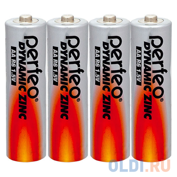 

Батарейки Perfeo R6/4SH Dynamic Zinc AA 4 шт