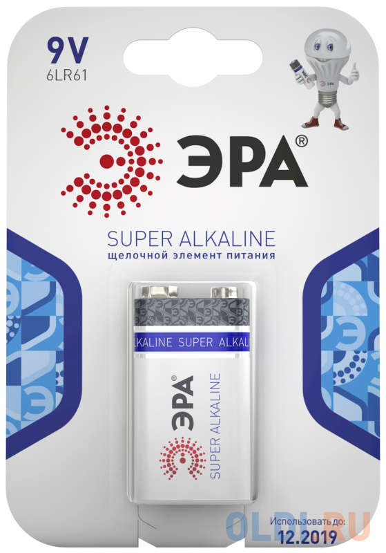 

Батарейка Эра 6LR61-1BL 6LR61 1 шт