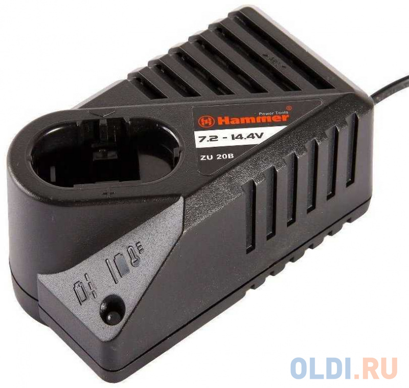 

Зарядное устройство Hammer Flex ZU 20B для Ni-Cd аккумуляторов BOSCH, 7.2В-14.4В, 1.1А