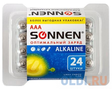 

Батарейки Sonnen 455096 AAA 24 шт