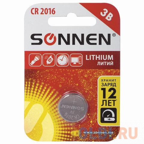 

Батарейка Sonnen - CR2016 1 шт