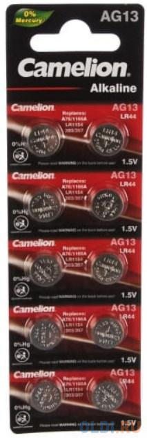 Camelion G13  BL-10 Mercury Free (AG13-BP10(0%Hg), 357A/LR44/A76   ) (10 .  -)