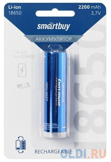 

Smartbuy LI18650-2200 mAh (10/100) (SBBR-18650-1B2200)