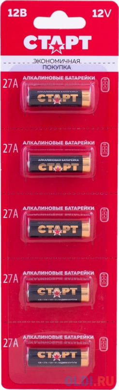 

СТАРТ 27А -BL5 50/1000 (5 шт. в уп-ке)