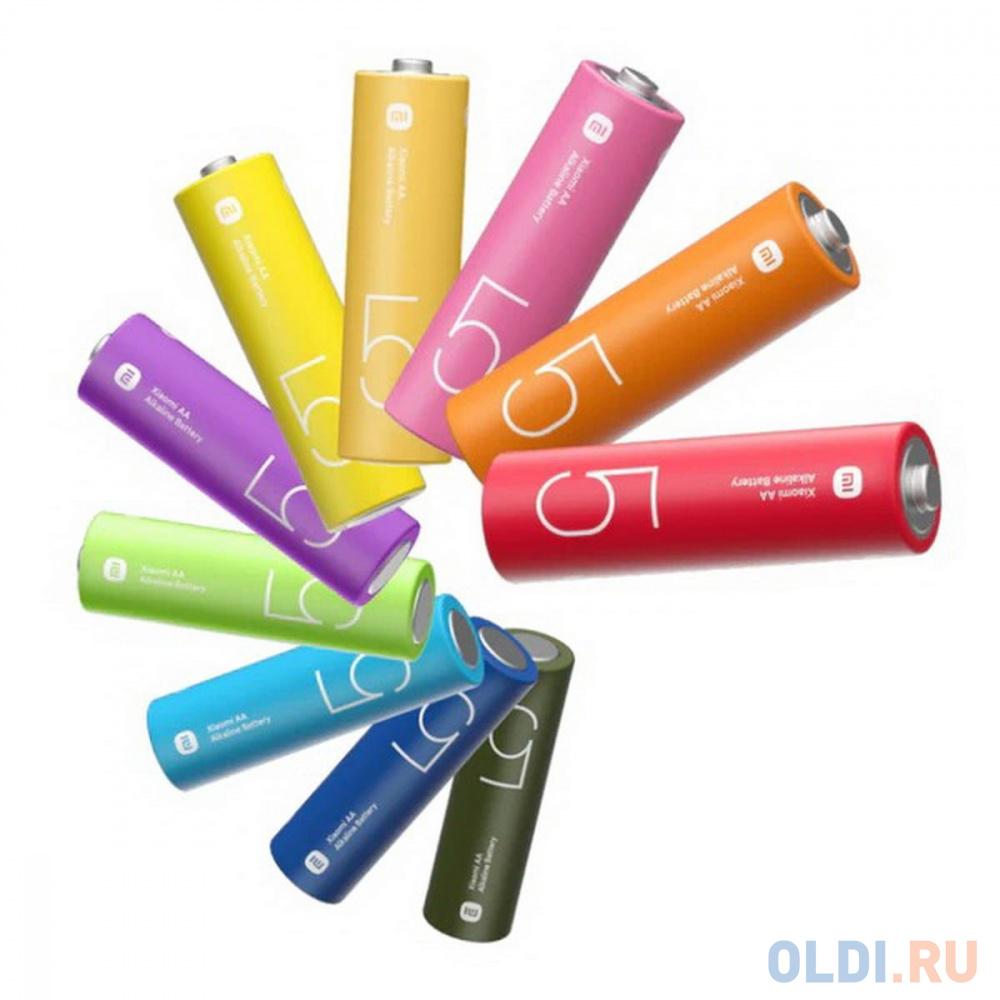 

Батарейки Xiaomi AA Rainbow Batteries (10 шт.)