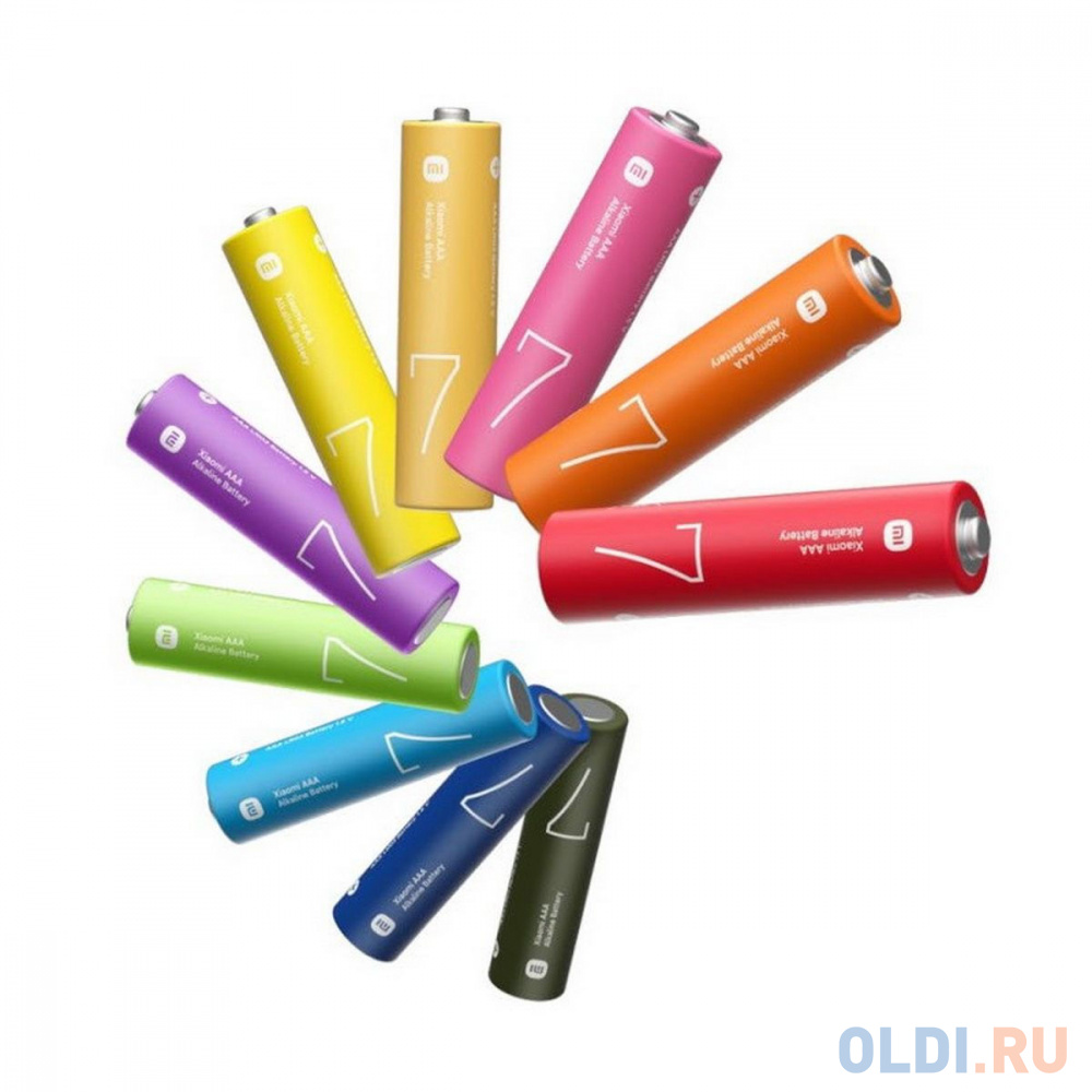 

Батарейки Xiaomi AAA Rainbow Batteries (10 шт.)