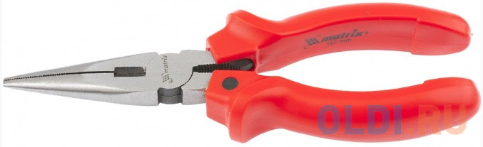 

Утконосы MATRIX 17152 длинногубцы standard 180мм прямые шлифованные пластмассовые рукоятки