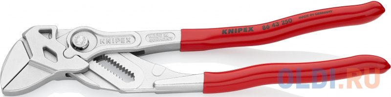 

Клещи KNIPEX KN-8643250 переставные-гаечный ключ. 250 mm