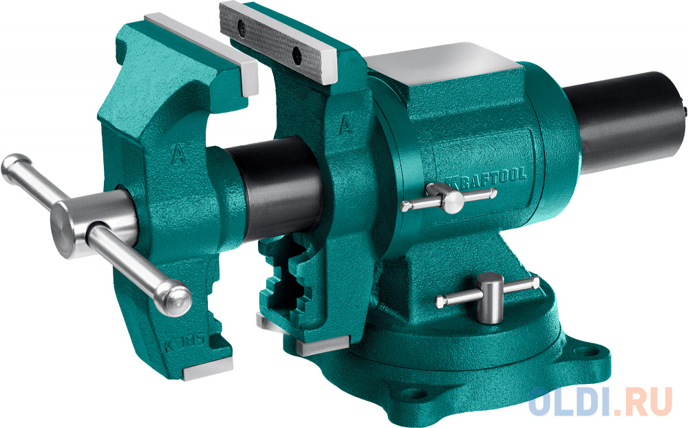 

KRAFTOOL 3D Multi-Purpose, 125 мм, Чугунные слесарные тиски (32706-125)