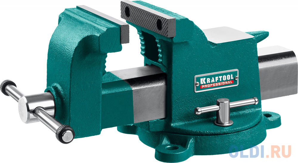 

KRAFTOOL STEEL, 150 мм, Стальные слесарные тиски (32701-150)