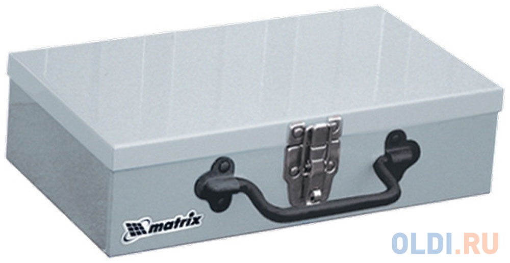 Ящик для инструмента MATRIX 906055  284х160х78мм металлический ящик для инструмента 430х200х160 мм три секции металлический сибртех