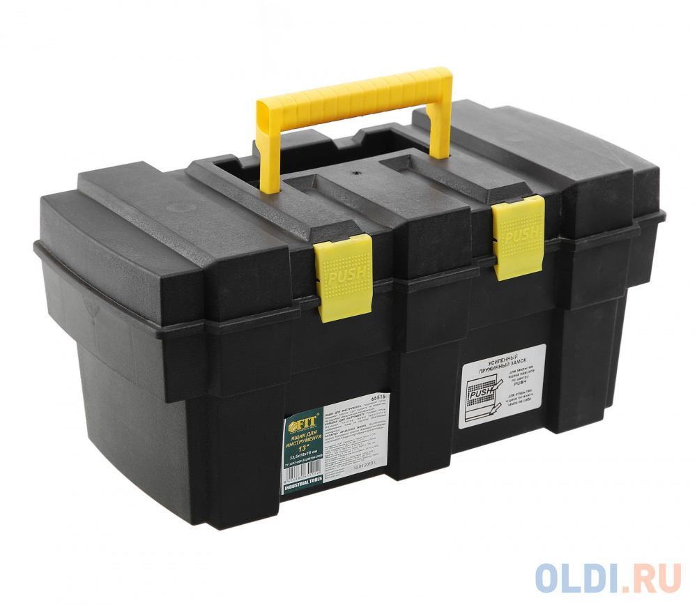 

Ящик для инструмента FIT 65515 пластиковый (квадратичный) 13 (33,5х18х16см)