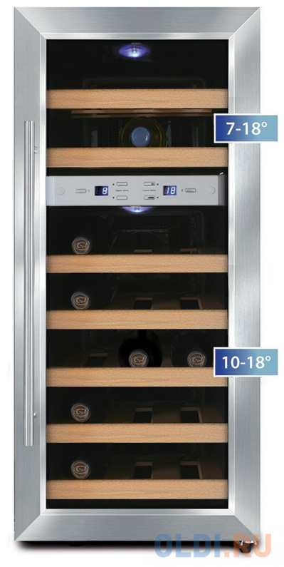 

Винный шкаф CASO WineDuett 21 черный