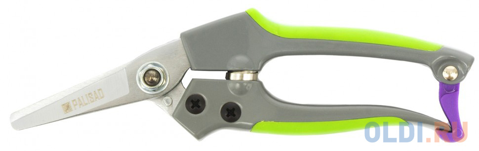 Ножницы, алюминиевые рукоятки// Palisad ножницы газонные 350 мм пластиковые обрезиненные рукоятки palisad
