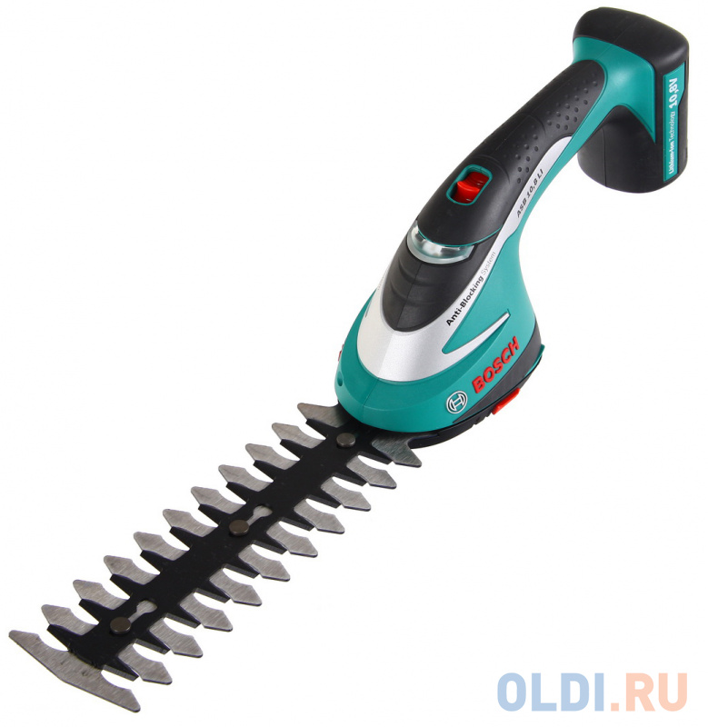 

Ножницы акк. BOSCH ASB 10,8 LI (0.600.856.301) 10.8В LiION ножи 100/8мм непр.100мин 0.9кг