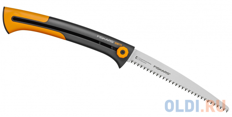 

Пила садовая Fiskars Xtract SW75 черный/оранжевый 123880