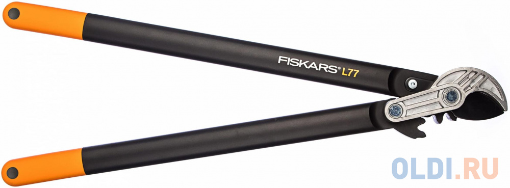 Сучкорез контактный Fiskars PowerGear L77 большой черный/оранжевый (1000583) - фото 2