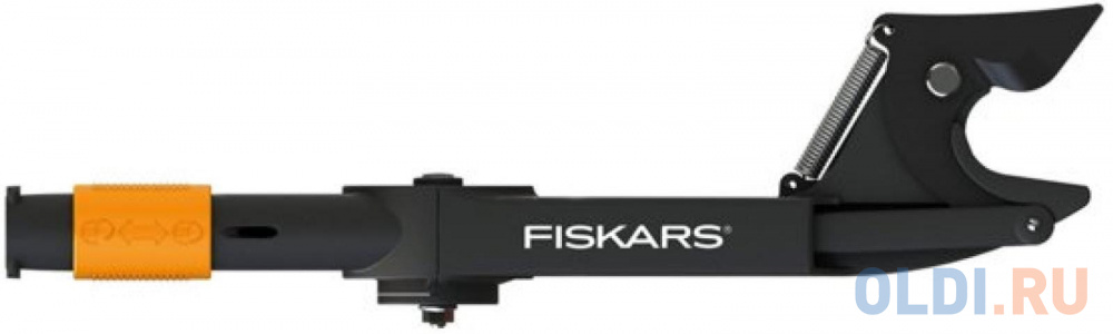 Сучкорез плоскостной Fiskars QuikFit 1001410 черный/оранжевый удалитель сорняков fiskars