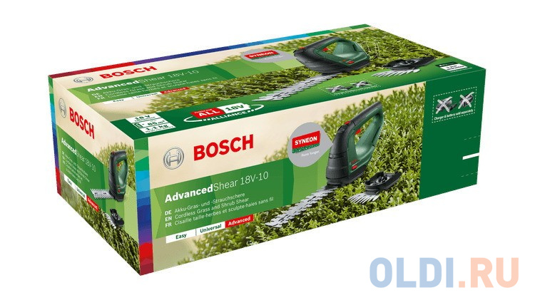 Кусторез/ножницы для травы Bosch AdvancedShear 18V-10 (без АКБ и ЗУ)аккум. (0600857001) - фото 3