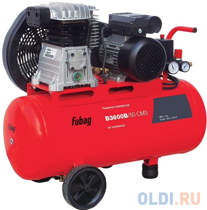 

Компрессор Fubag B3600B/50 CM3 поршневой 28DV504KOA646