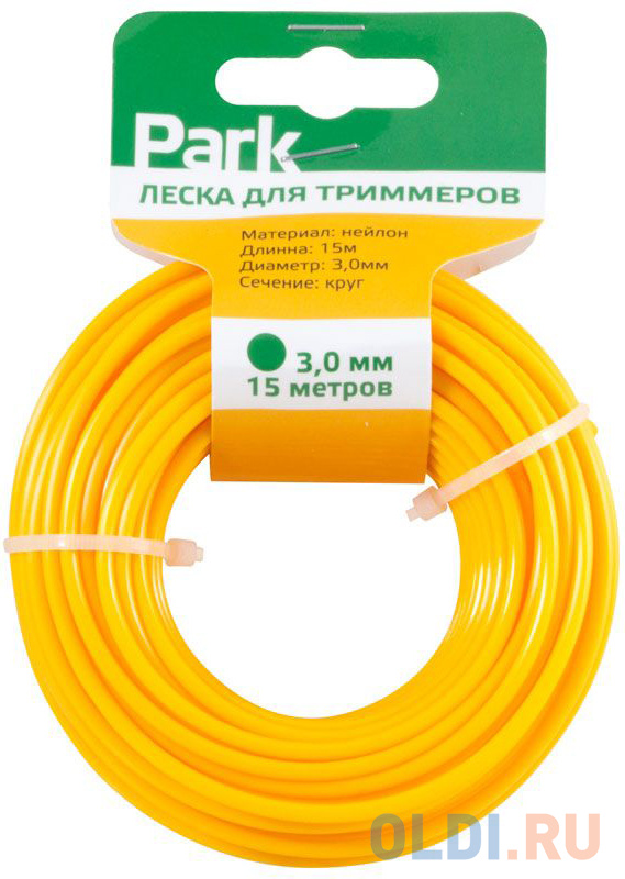 

ЛЕСКА ДЛЯ ТРИММЕРА 3,0 ММ 15 М (1/35) "PARK"