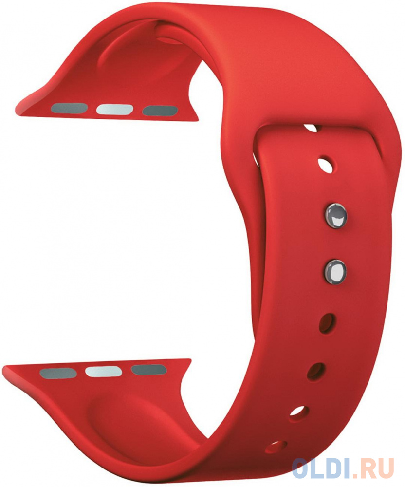 Silicone strap for Apple Watch 38/40 mm LYAMBDA ALTAIR DS-APS08-40-RD - фото 1
