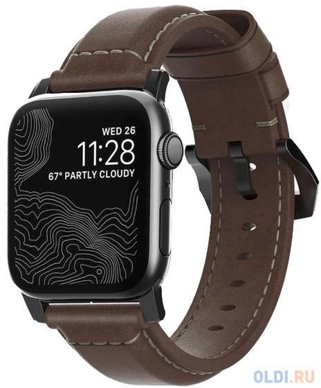 

Ремешок Nomad Traditional Strap 42mm коричневый NM1A4RBT00