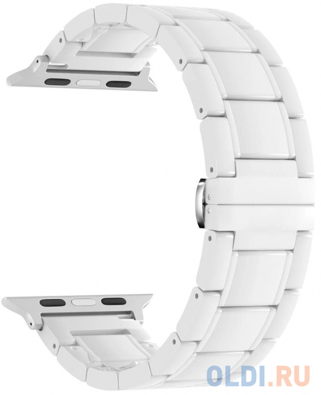 

Керамический ремешок для Apple Watch 42/44 mm LYAMBDA LIBERTAS DS-APG-06-44-WW White, Белый