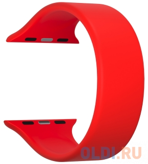 Силиконовый ремешок для Apple Watch 42/44 mm LYAMBDA ATRIA DSJ-23-44-RD Red, цвет красный