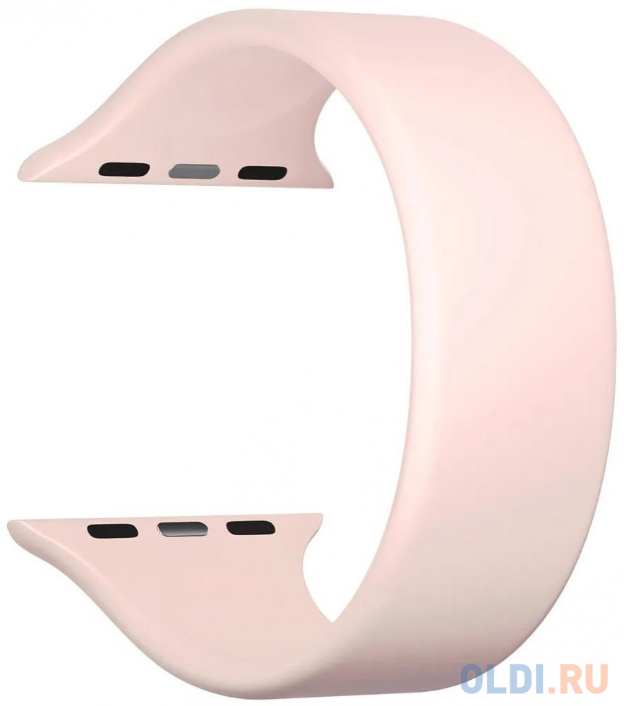 Силиконовый ремешок для Apple Watch 42/44 mm LYAMBDA ATRIA DSJ-23-44-LP Light pink, цвет светло-розовый - фото 1