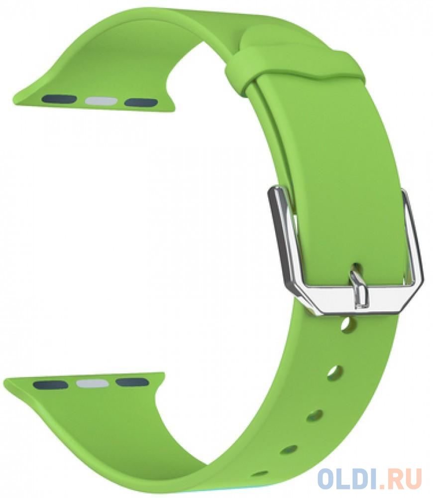 Ремешок Lyambda Alcor для Apple Watch зеленый DS-APS08C-44-GN - фото 1