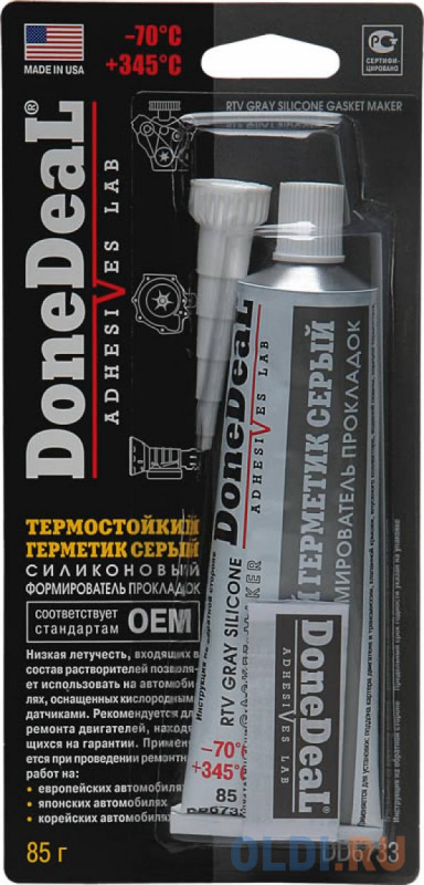 

Герметик-формирователь прокладок Done Deal DD 6733