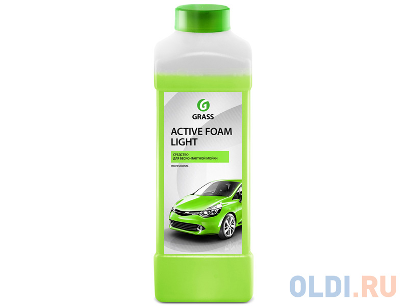

АКТИВНАЯ ПЕНА "ACTIVE FOAM LIGHT" ДЛЯ БЕСКОНТАКТНОЙ МОЙКИ (КОНЦЕНТРАТ) 1 Л (1/12) "GRASS