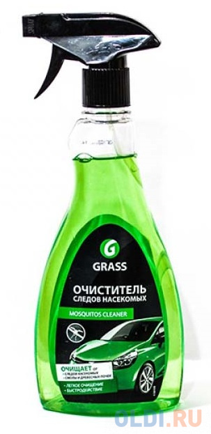 

СРЕДСТВО ДЛЯ УДАЛЕНИЯ СЛЕДОВ НАСЕКОМЫХ "MOSQUITOS CLEANER" 0,5 Л (1/15) "GRASS"
