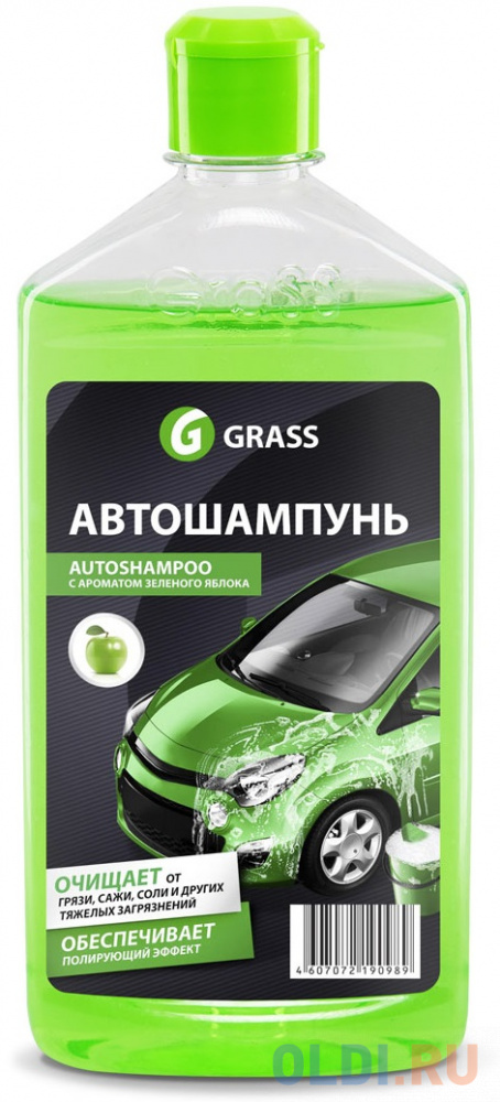 

АВТОШАМПУНЬ "UNIVERSAL" (ЯБЛОКО) 0,5 Л (1/15) "GRASS