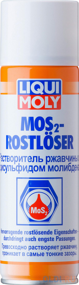 Растворитель ржавчины LiquiMoly MoS2-Rostloser с дисульфидом молибдена 1986 - фото 1