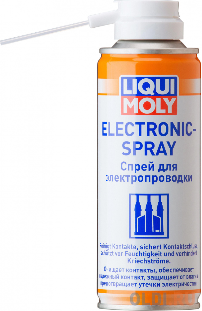 Спрей для электропроводки LiquiMoly Electronic-Spray 8047 спрей для электропроводки liquimoly pro line electronic spray 7386