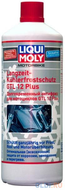 2252 LiquiMoly Долговременный антифриз Motorbike Langzeit Kuhlerfrostschutz GTL 12 Plus (1л) - фото 1