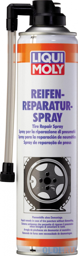 Спрей для ремонта шин LiquiMoly Reifen-Reparatur-Spray 3343 паста монтажная liquimoly reifen montierpaste для колес 3021