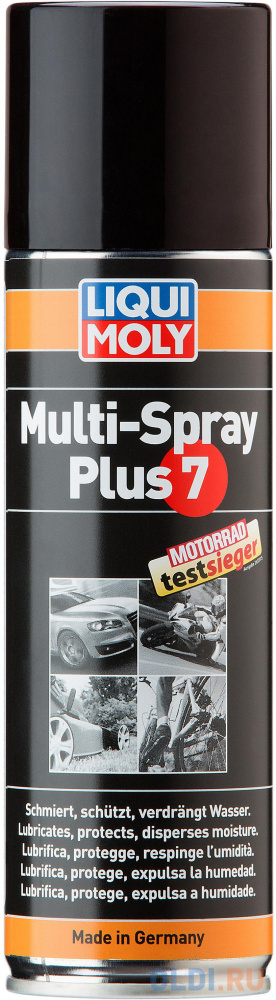 Мультиспрей LiquiMoly Multi-Spray Plus 7 3304 schelochnoy chistyaschiy sprey bordnet sprey boardnet spray 1 litr
