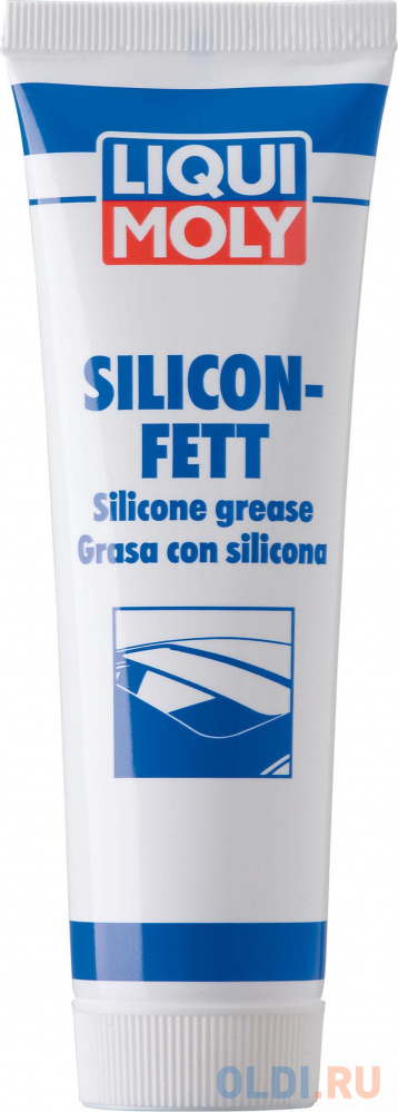 Смазка LiquiMoly Silicon-Fett (силиконовая) 3312 силиконовая смазка бибип bb 40 аэрозоль 210 мл bb 345
