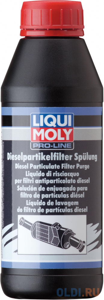 Промывка дизельного сажевого фильтра LiquiMoly Pro-Line Diesel Partikelfilter Spulung (профессиональная финишняя) 5171 присадка для дизельных топливных фильтров liquimoly pro line diesel filter additive 20790