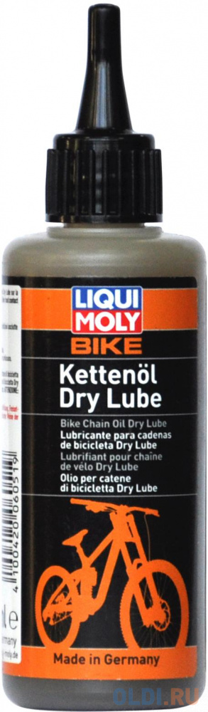 Смазка для цепи LiquiMoly Bike Kettenoil Dry Lube (сухая погода) 6051 смазка liquimoly marine grease для водной техники 25044