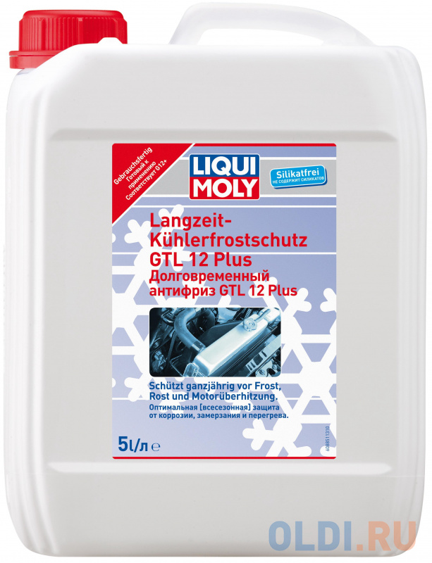 

Долговременный антифриз LiquiMoly Langzeit Kuhlerfr. GTL 12 Plus