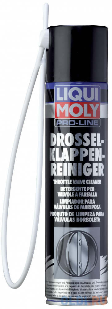 Очиститель дроссельных заслонок LiquiMoly Pro-Line Drosselklappen-Rein 5111 4066 liquimoly очист дмрв luftmassensensor rein 0 2л