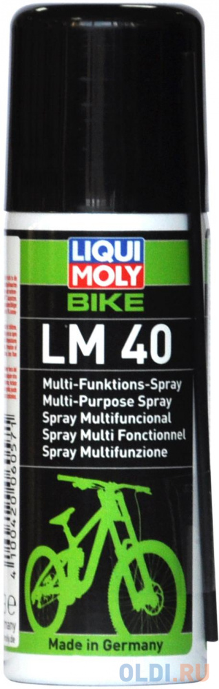 Смазка LiquiMoly Bike LM 40 (универсальная) 6057 смазка для ступиц подшипников liquimoly lm 50 litho ht высокотемпературная 3400