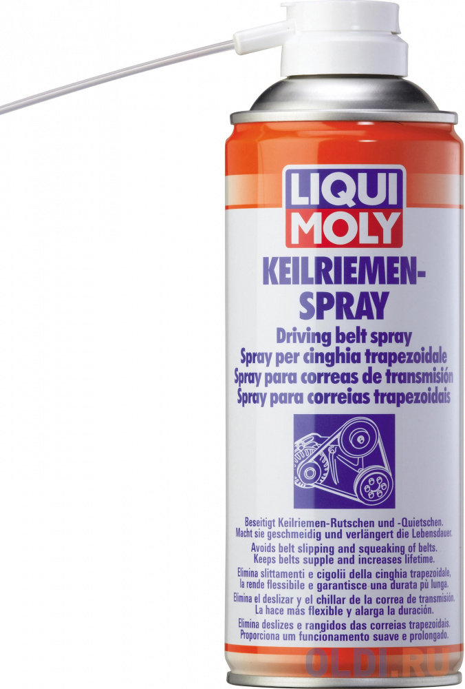 Спрей для клинового ремня LiquiMoly Keilriemen-Spray 4085 спрей для клинового ремня liquimoly keilriemen spray 4085